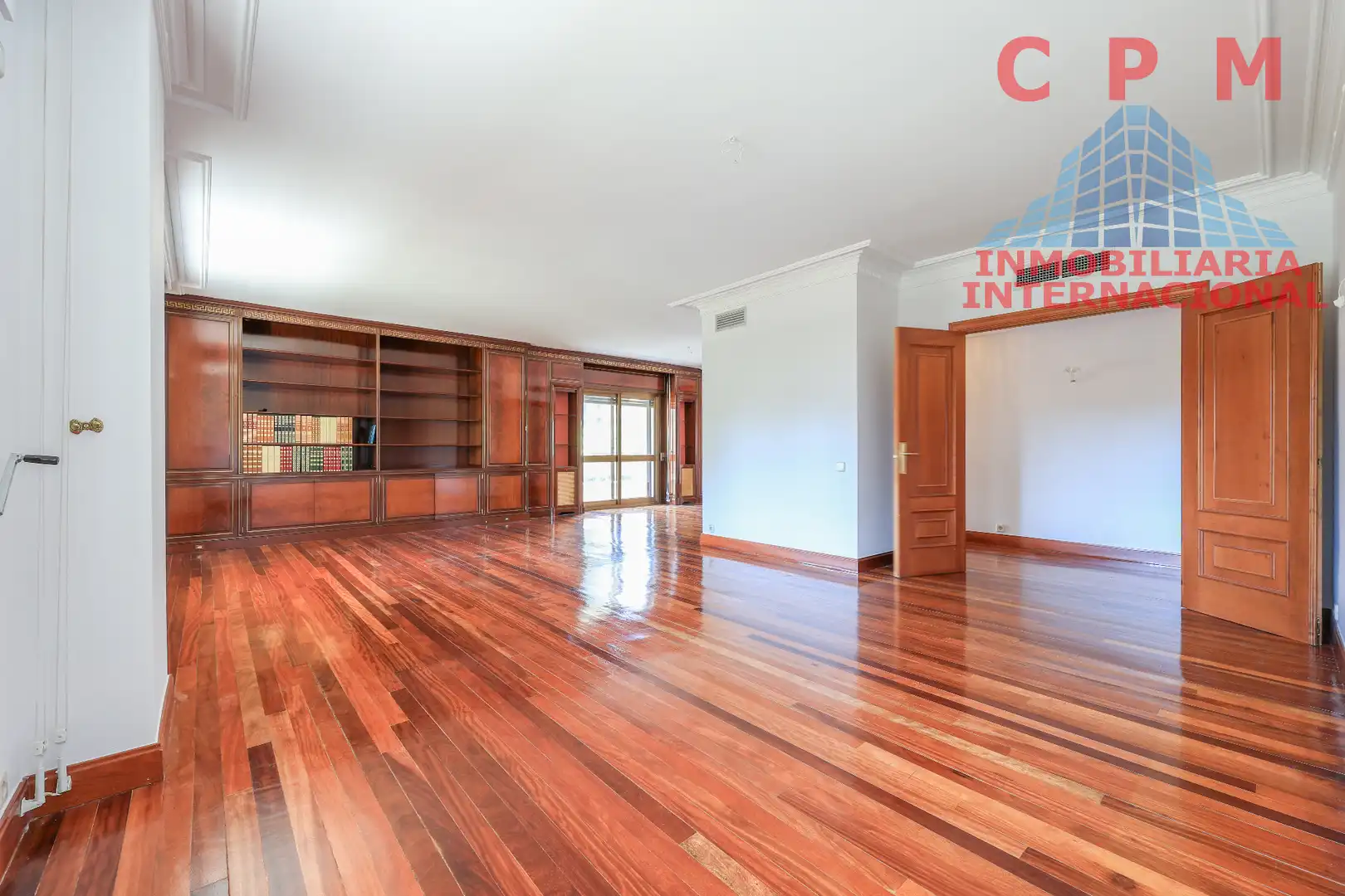 Wohnzimmer von Wohnung zur Miete in Madrid mit Klimaanlage, Heizung und Parkett