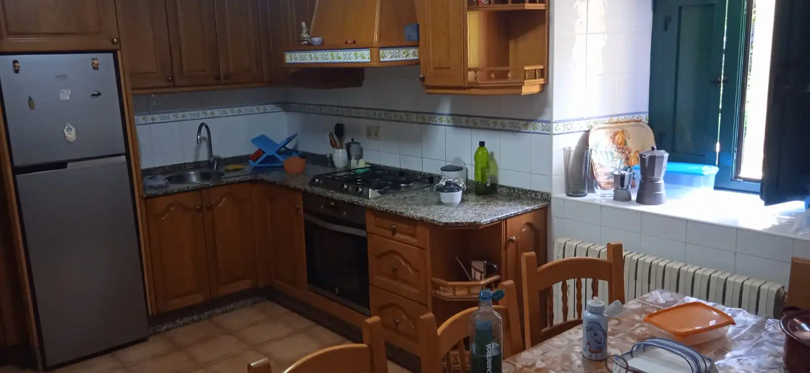 Cuina de Casa o xalet de lloguer en Valdoviño amb Calefacció, Jardí privat i Parquet