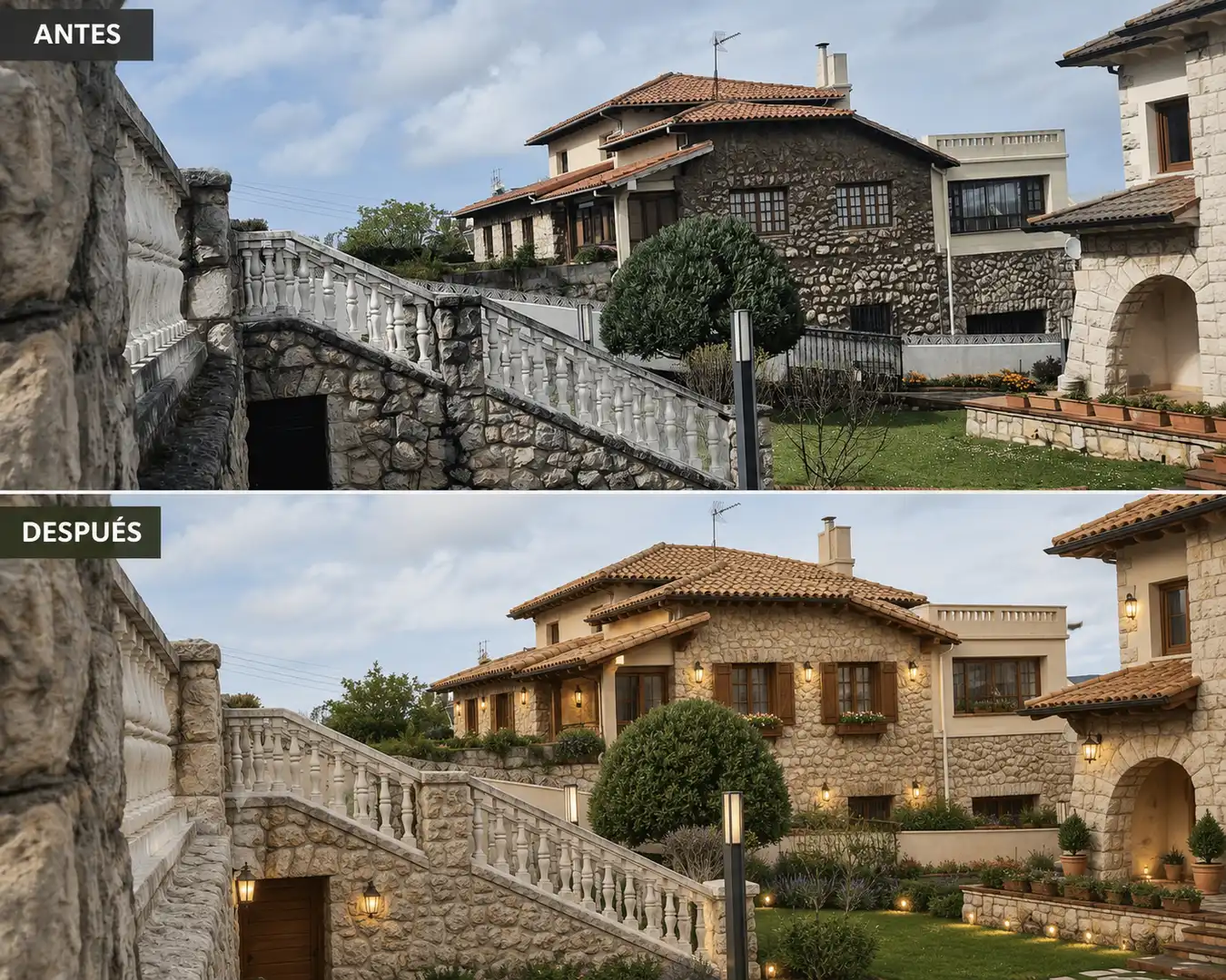 Vista exterior de Casa o xalet en venda en Camargo amb Calefacció, Terrassa i Traster