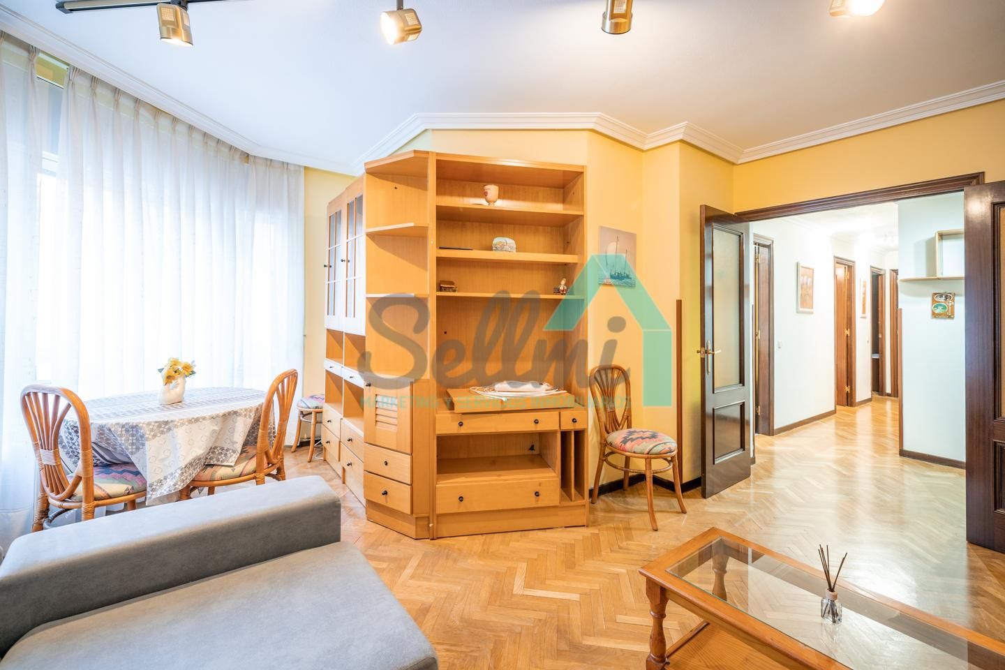 Bedroom of Flat for sale in Gijón   with Heating and Parquet flooring