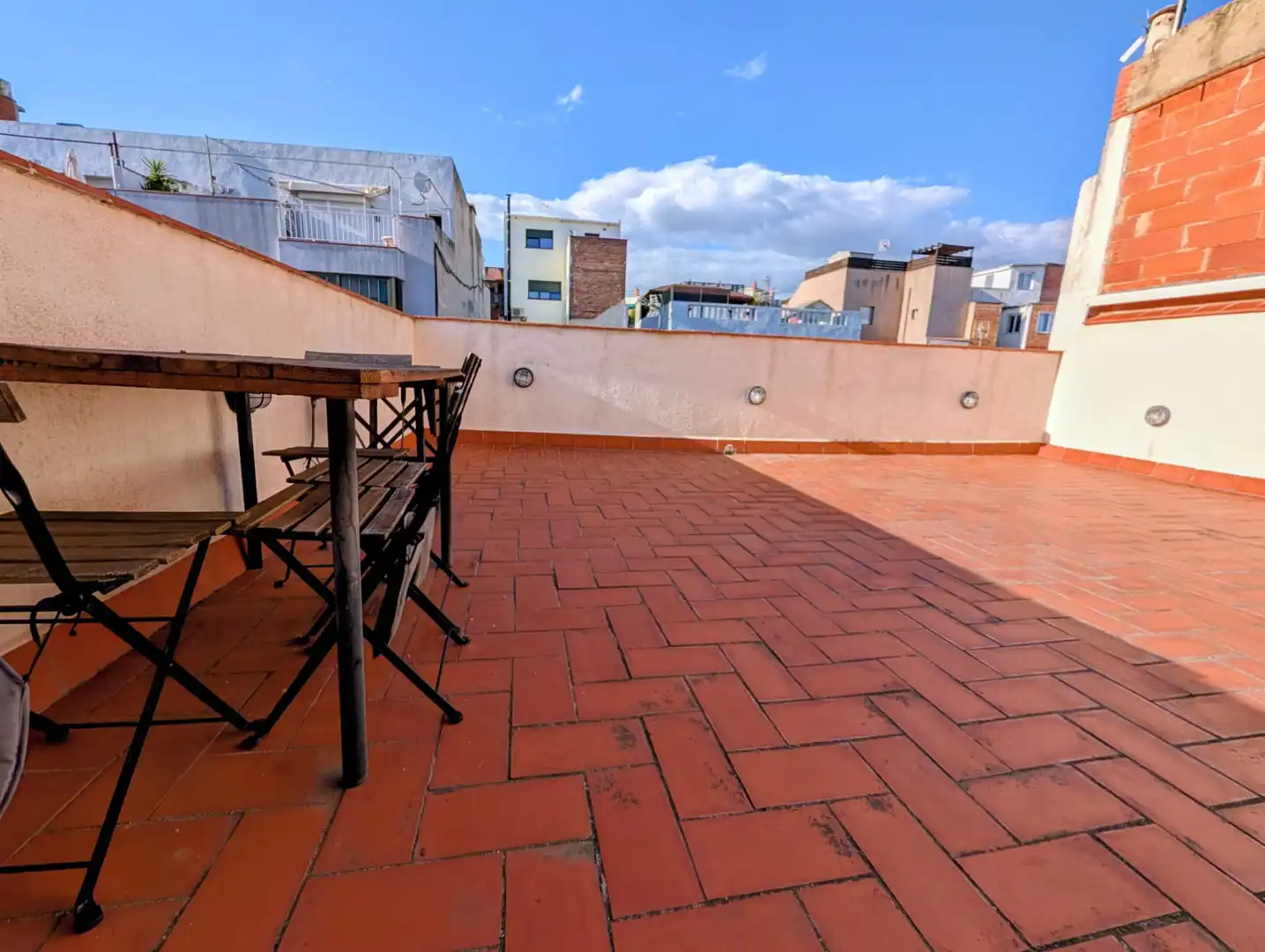 Terraza de Casa adosada en venta en Badalona con Parquet, Terraza y Trastero
