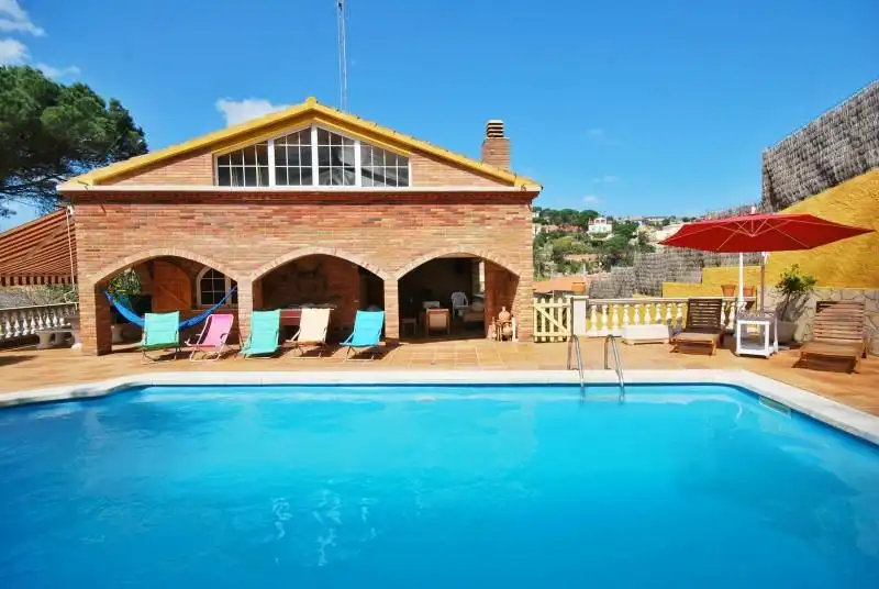 Piscina de Casa o chalet en venta en Maçanet de la Selva con Calefacción, Jardín privado y Piscina