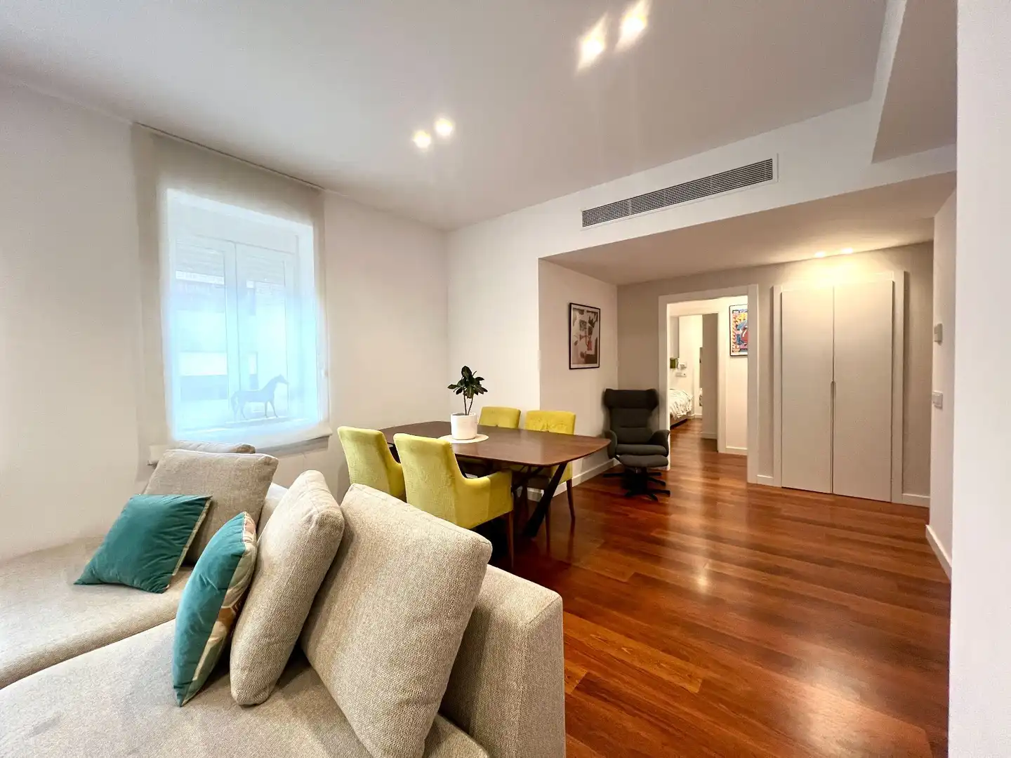 Sala de estar de Piso en venta en Alicante / Alacant con Aire acondicionado y Calefacción