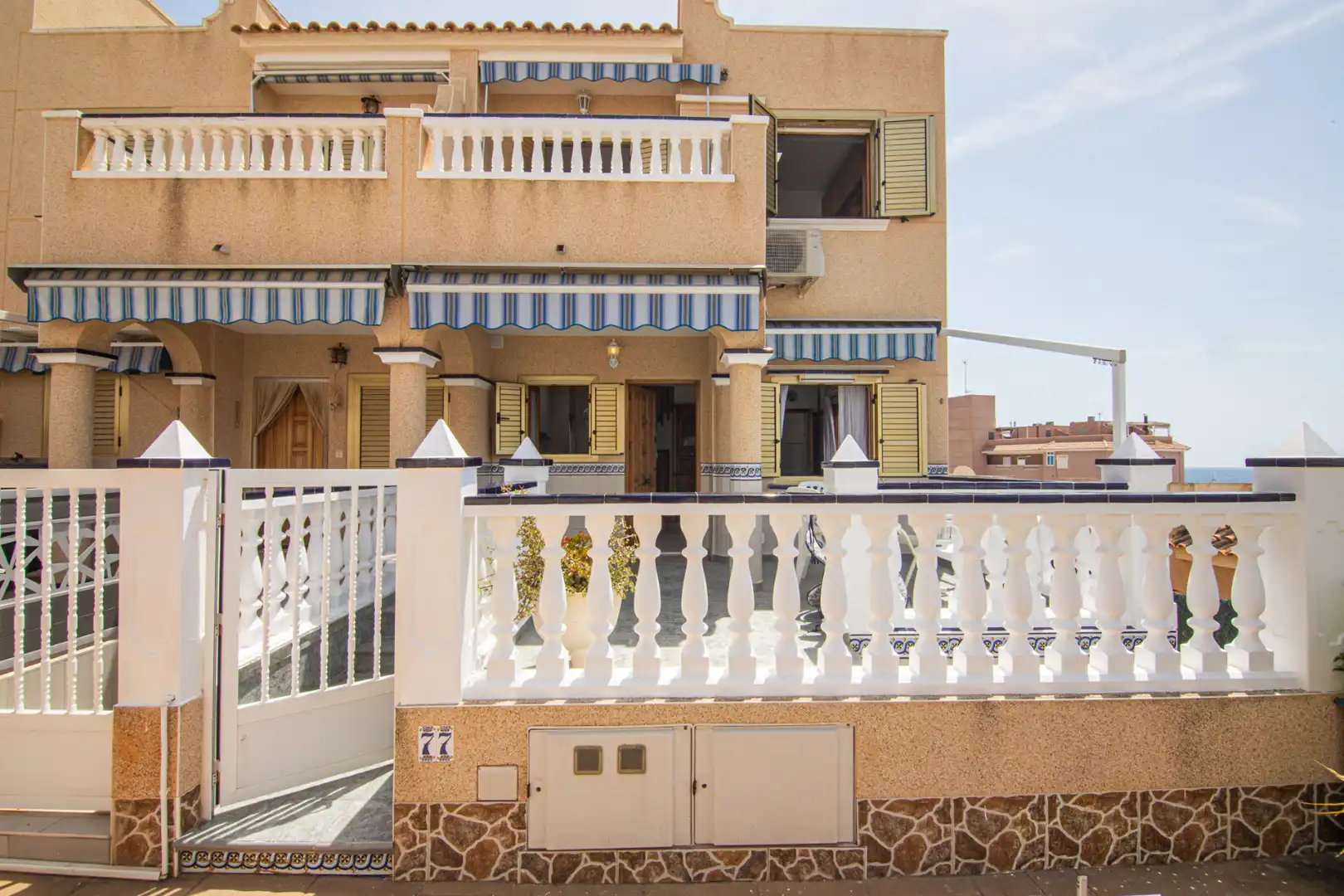 Terraza de Casa adosada en venta en Santa Pola con Aire acondicionado, Terraza y Amueblado