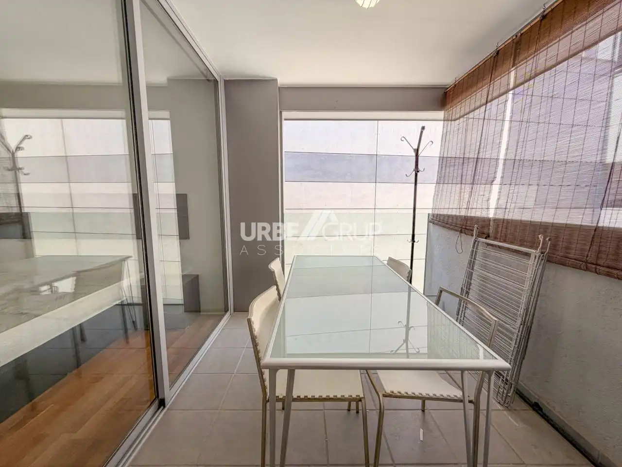 Terrasse von Wohnung zum Verkauf in Terrassa mit Klimaanlage, Heizung und Parkett