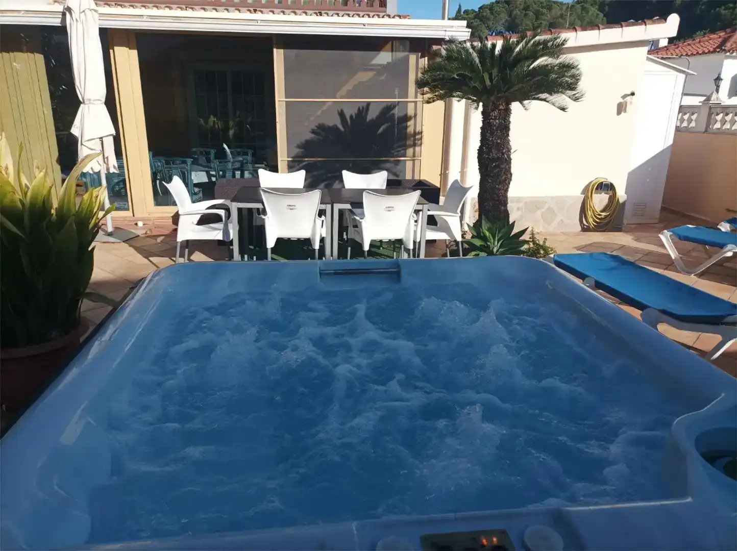 Piscina de Casa o xalet de lloguer en Dénia amb Aire condicionat, Jardí privat i Parquet
