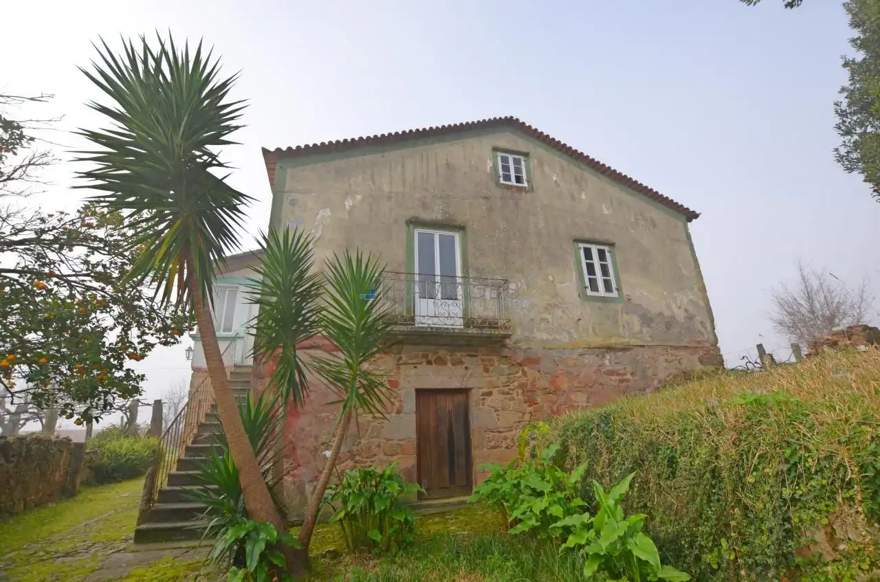 Vista exterior de Casa o chalet en venta en O Rosal   con Calefacción, Jardín privado y Trastero