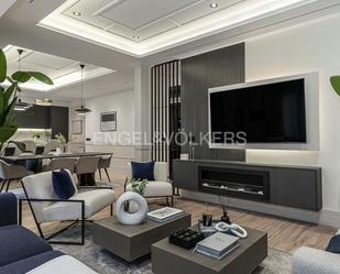 Living room of Apartment for sale in  Madrid Capital  with Air Conditioner, Heating and Terrace