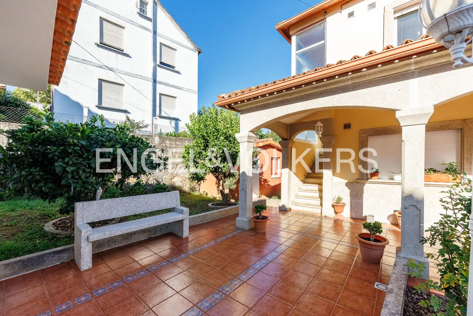 Exterior view of Houses for sale in Vigo   with Heating, Private garden and Terrace