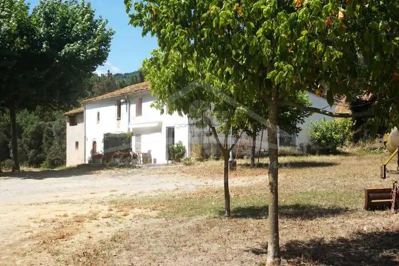 Vista exterior de Finca rústica en venda en Brunyola i Sant Martí Sapresa amb Calefacció, Jardí privat i Terrassa