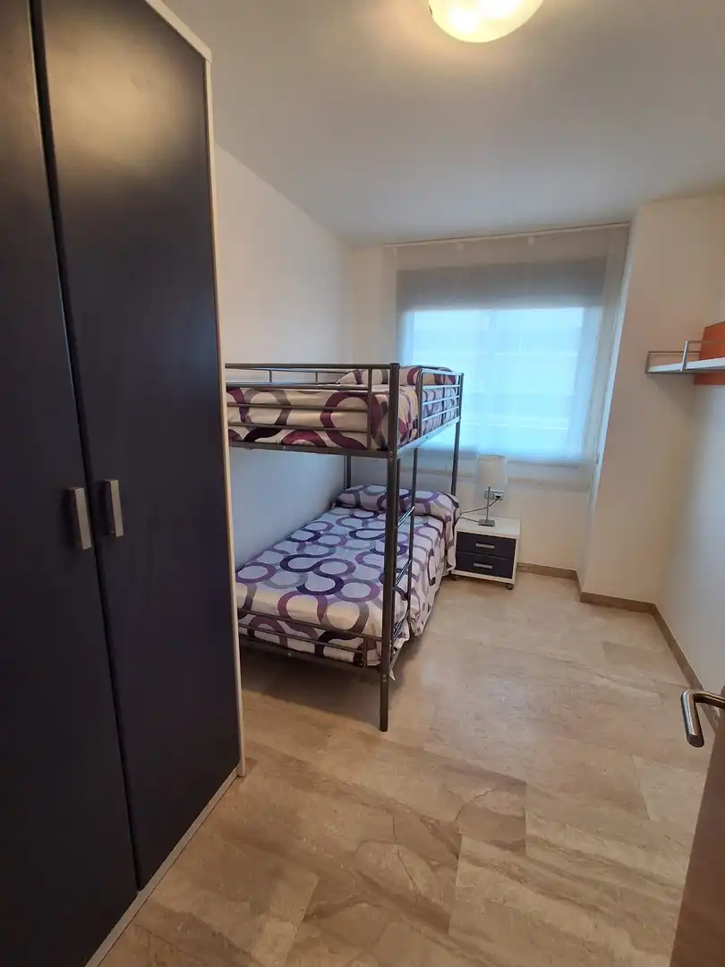 Schlafzimmer von Wohnung zum Verkauf in L'Ampolla mit Klimaanlage, Heizung und Terrasse