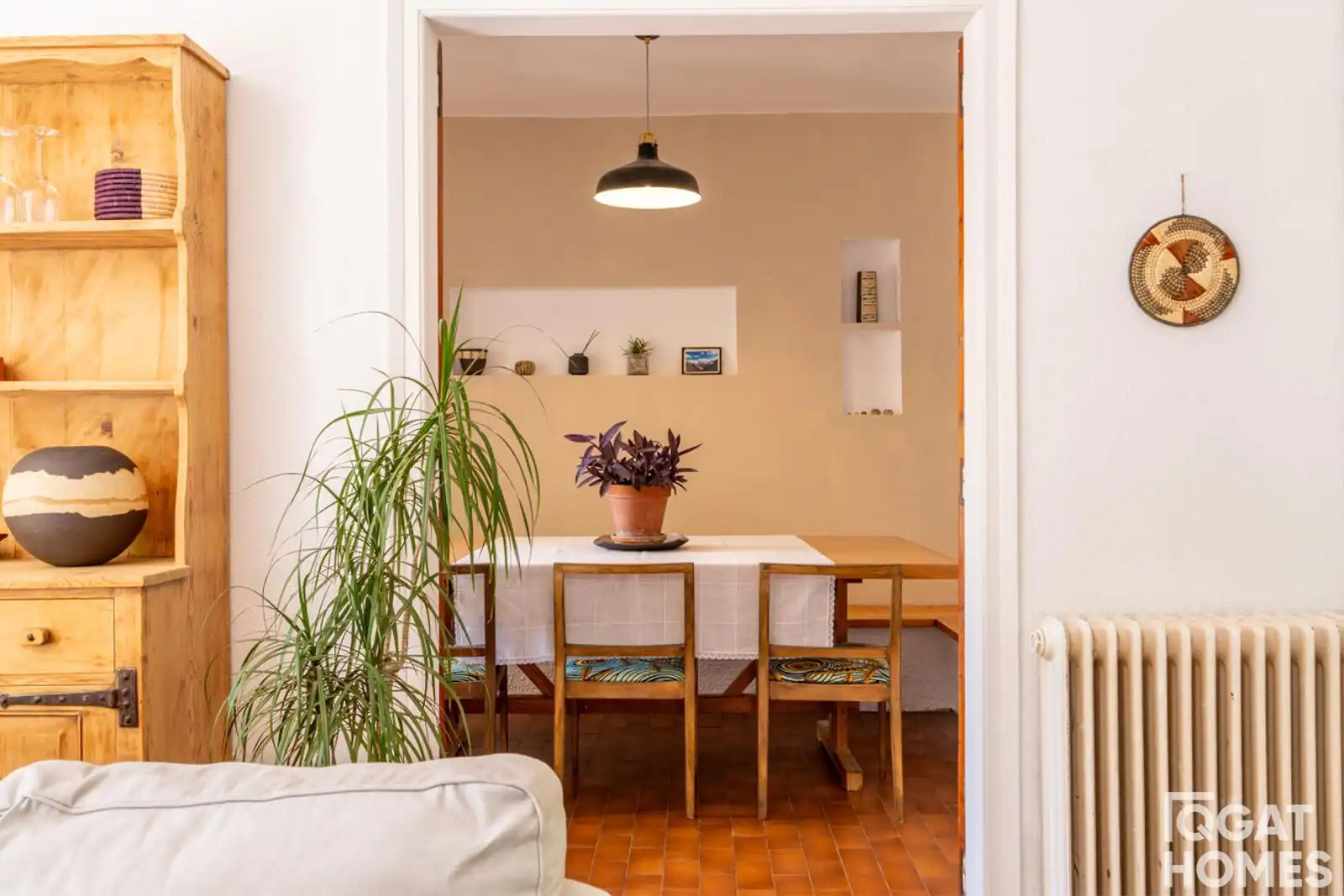 Dining room of Houses for sale in Sant Cugat del Vallès  with Air Conditioner, Heating and Terrace