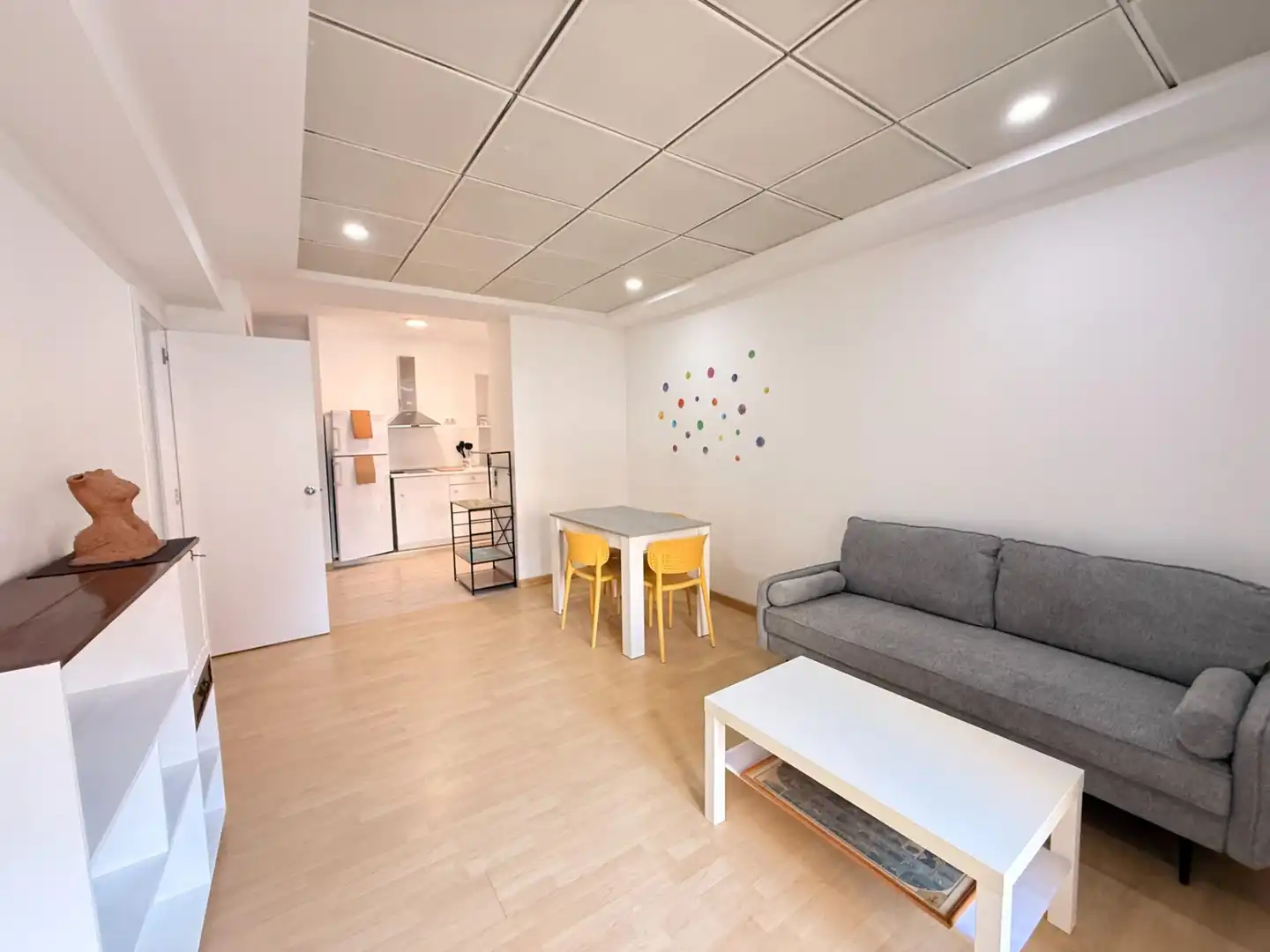 Piso de alquiler en Castellón de la Plana / Castelló de la Plana con Amueblado y Balcón