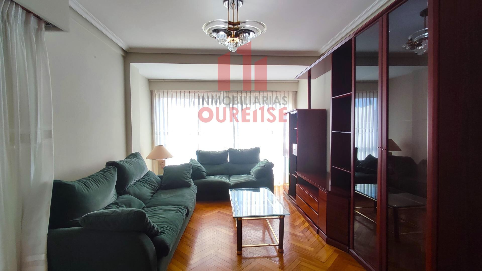 Exterior view of Flat to rent in Ourense Capital   with Heating, Storage room and Balcony