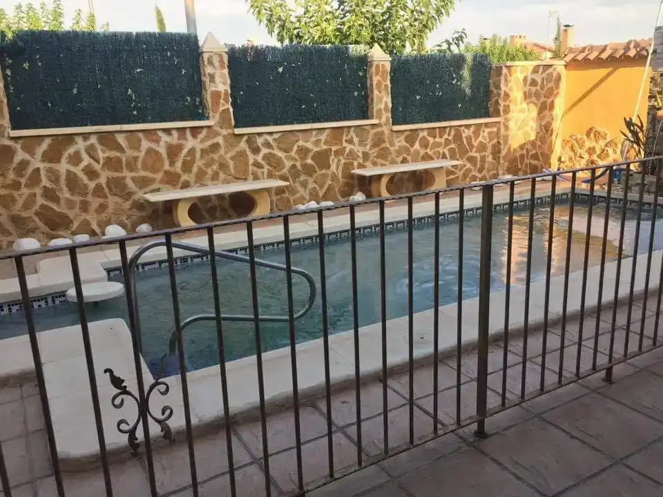 Piscina de Casa o chalet de alquiler en Murcia con Aire acondicionado, Jardín privado y Piscina