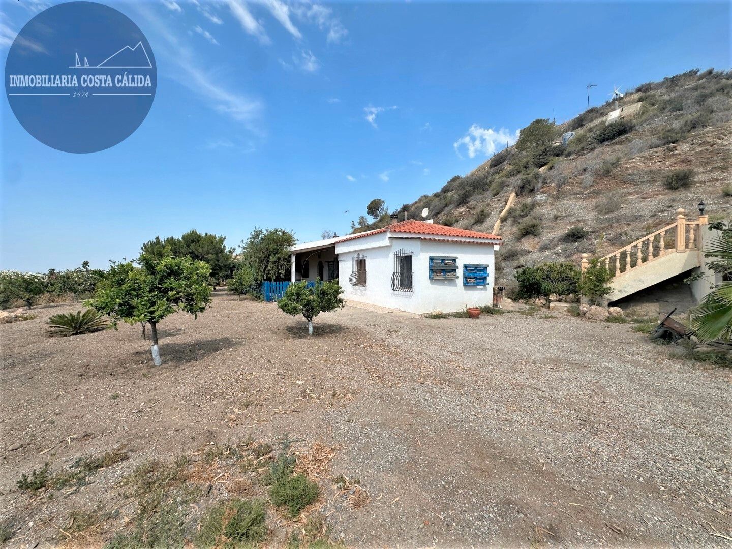 Vista exterior de Finca rústica en venta en Águilas con Aire acondicionado, Calefacción y Jardín privado
