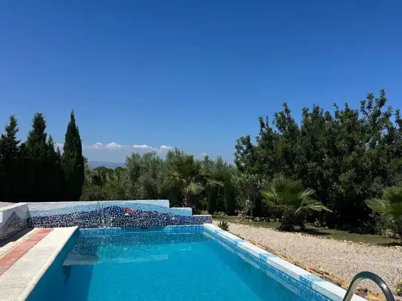 Schwimmbecken von Country house zum Verkauf in San Jorge / Sant Jordi mit Klimaanlage und Schwimmbad