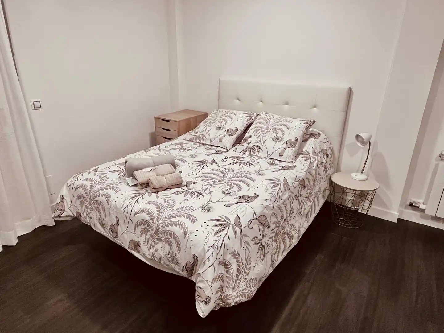 Schlafzimmer von Wohnung zur Miete in Burgos mit Möbliert