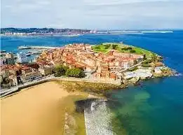 Exterior view of Flat for sale in Gijón   with Heating
