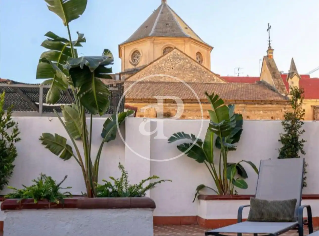 Terraza de Piso de alquiler en Valencia con Aire acondicionado, Calefacción y Terraza