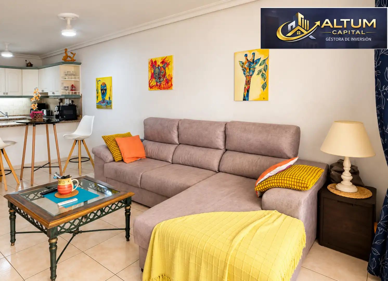 Living room of Flat for sale in Cabo Blanco