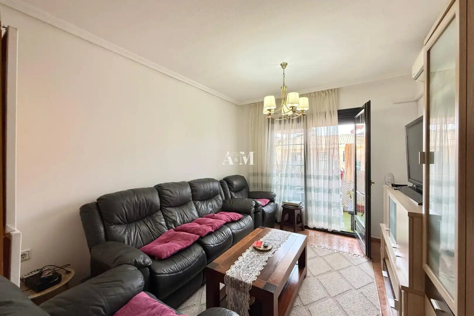 Sala d'estar de Pis en venda en Los Alcázares amb Rentadora i Balcó