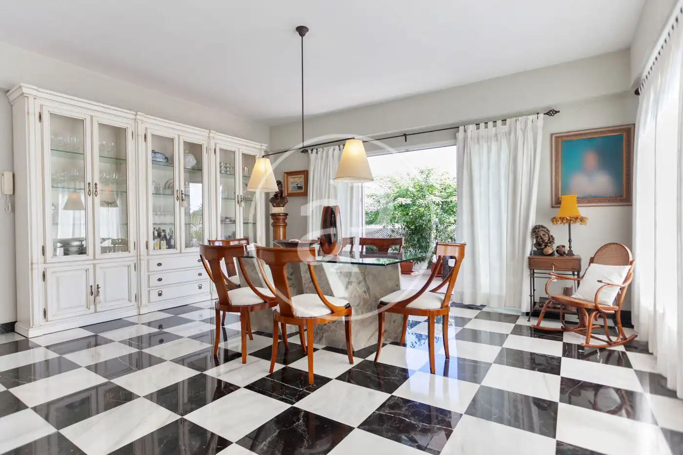 Dining room of Houses for sale in Dénia  with Air Conditioner, Heating and Private garden