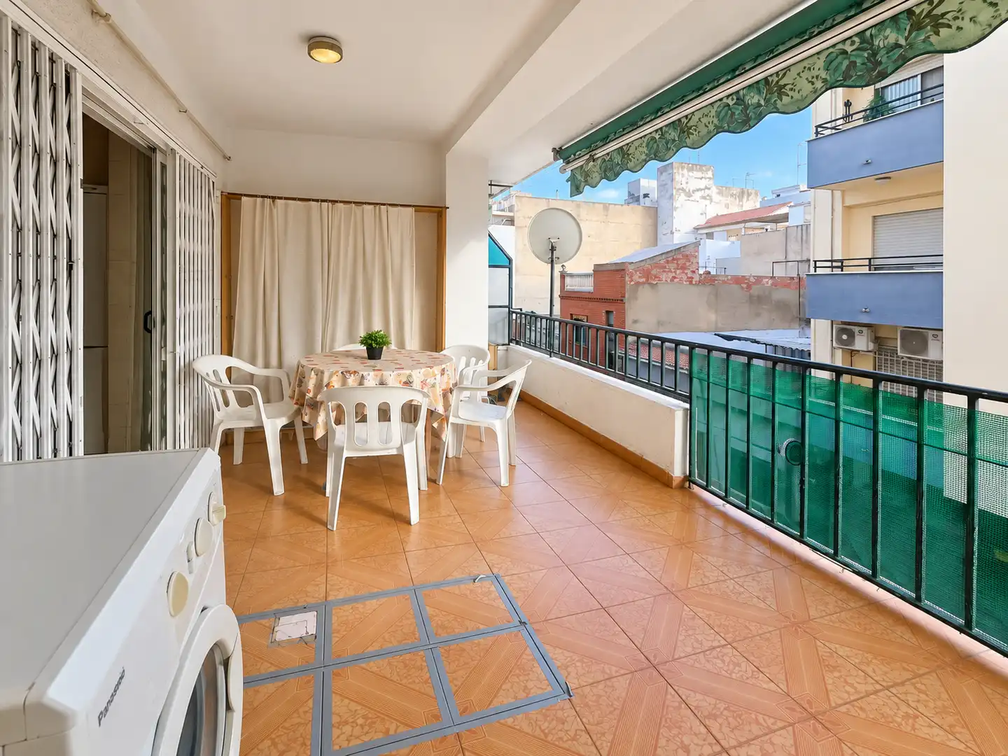 Terrace of Flat for sale in Sagunto / Sagunt  with Terrace, Furnished and Oven