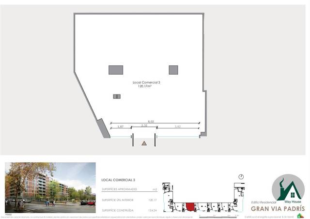 Local comercial en Alquiler en Carrer de Calassanç Duran, 71 en Sol i Padris - Sant Oleguer