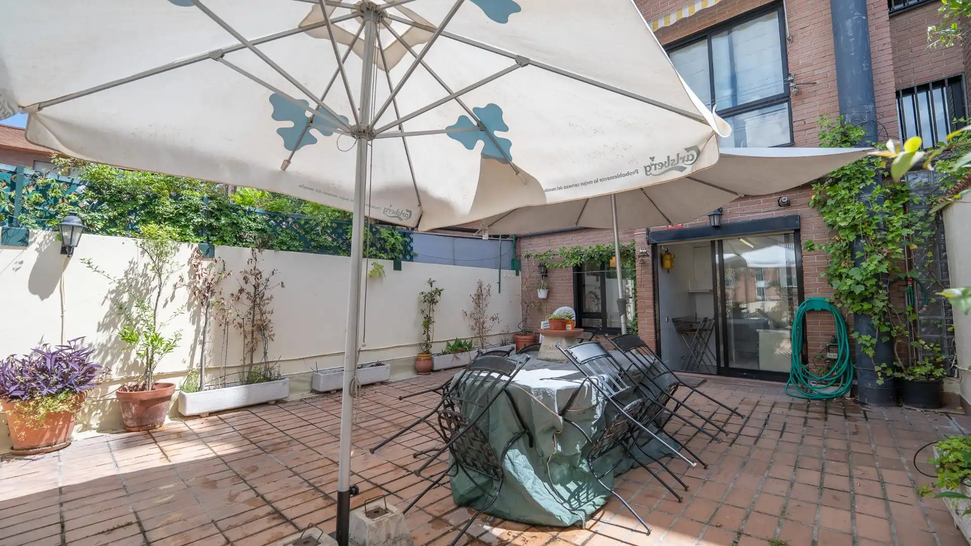Terraza de Piso de alquiler en  Madrid Capital con Aire acondicionado, Calefacción y Terraza