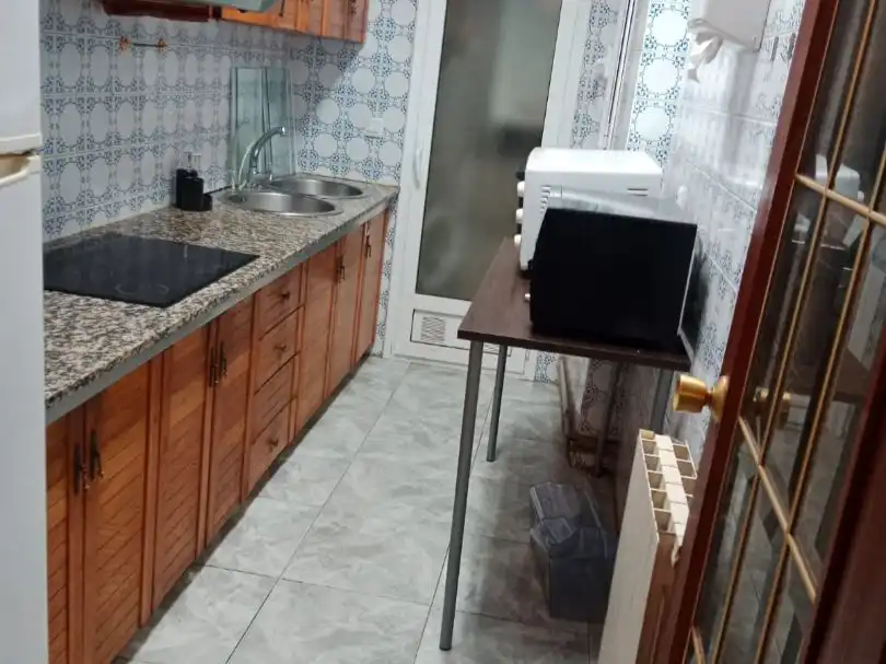 Cocina de Piso de alquiler en Lleida con Calefacción, Amueblado y Lavadora