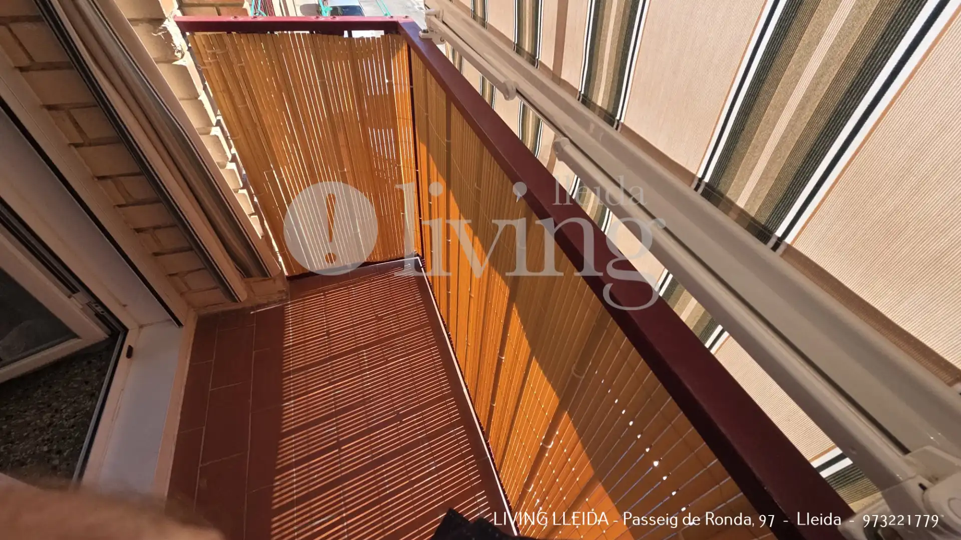 Balcony of Flat for sale in Lleida  with Air Conditioner, Heating and Furnished