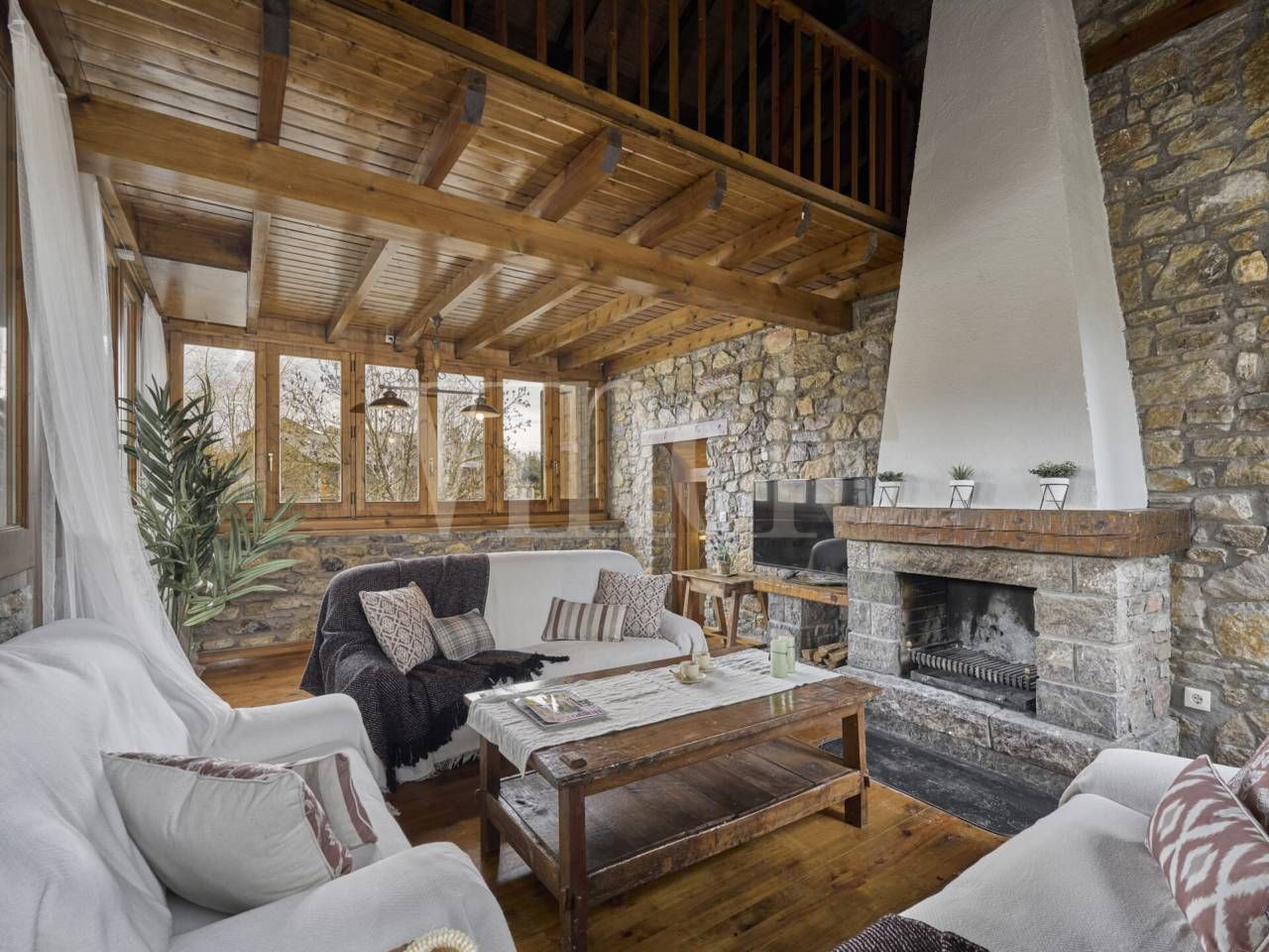 Living room of House or chalet for sale in Isòvol  with Heating, Private garden and Parquet flooring