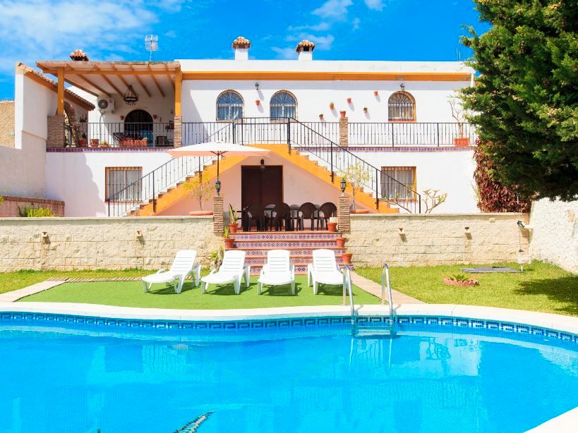 Jardín de Casa o chalet de alquiler en Rincón de la Victoria con Aire acondicionado, Calefacción y Jardín privado