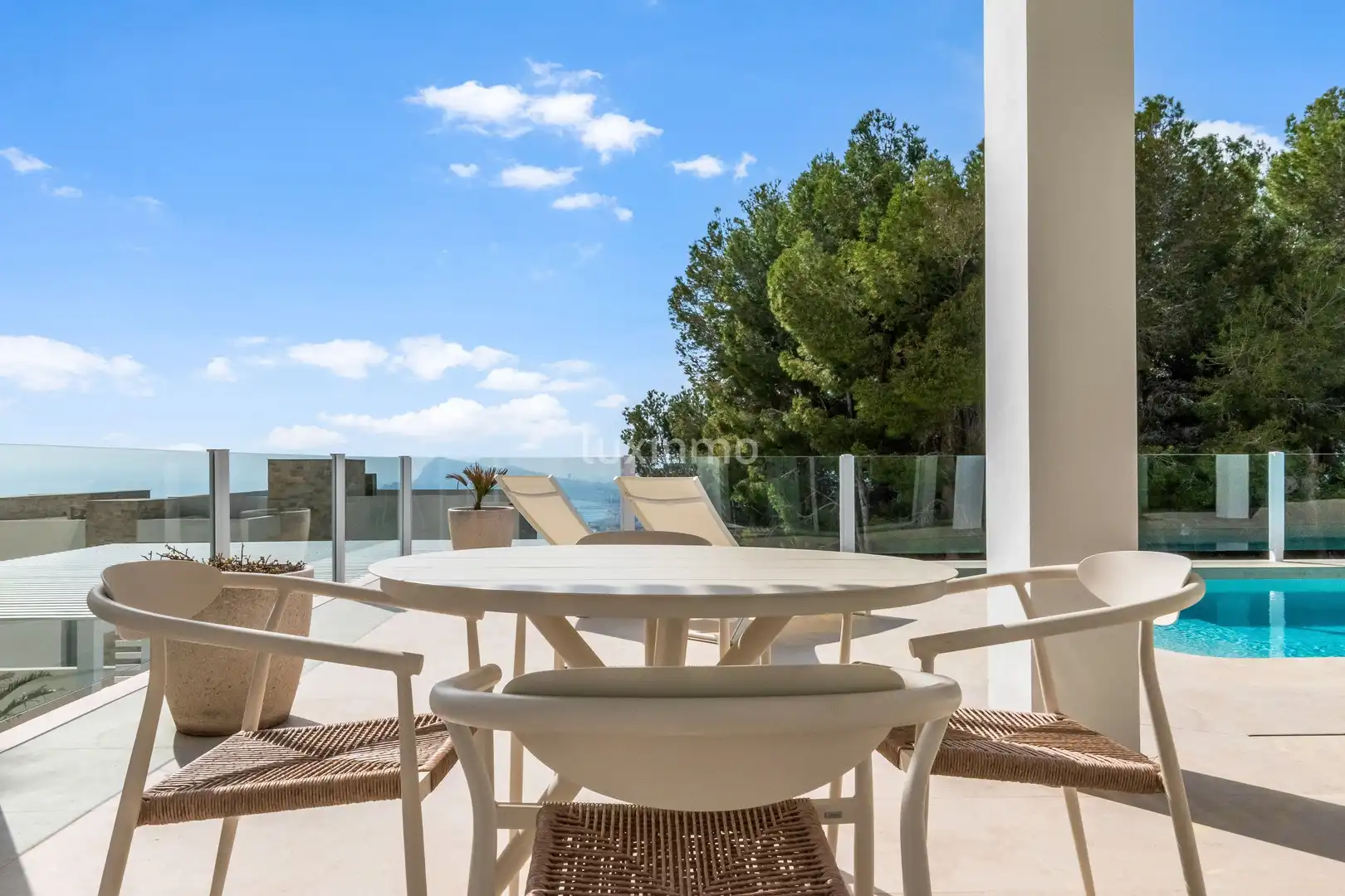 Terraza de Casa o chalet en venta en Altea con Aire acondicionado, Terraza y Piscina