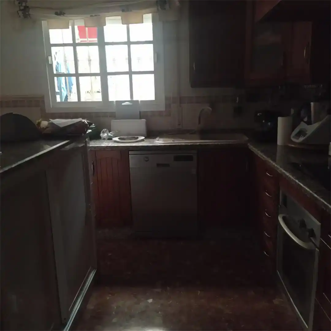 Cocina de Piso en venta en El Cuervo de Sevilla con Aire acondicionado, Horno y Lavadora