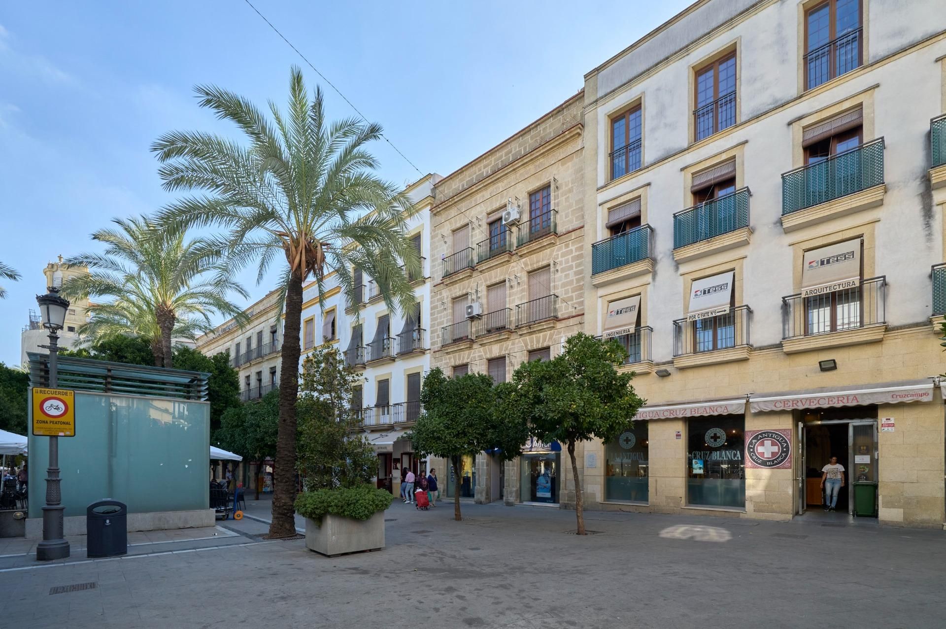 Vista exterior de Piso en venta en Jerez de la Frontera con Balcón