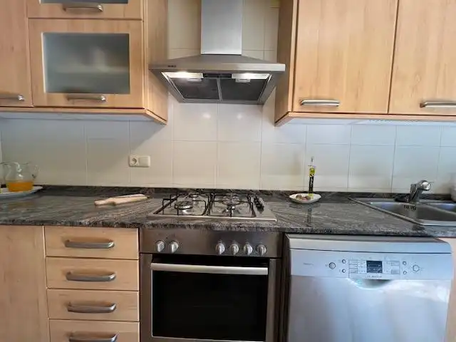 Cocina de Casa adosada en venta en Salomó con Terraza y Balcón
