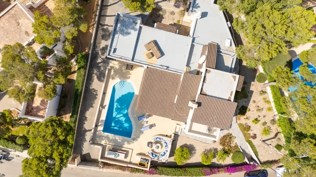 Swimming pool of Houses for sale in Calvià  with Air Conditioner, Private garden and Terrace