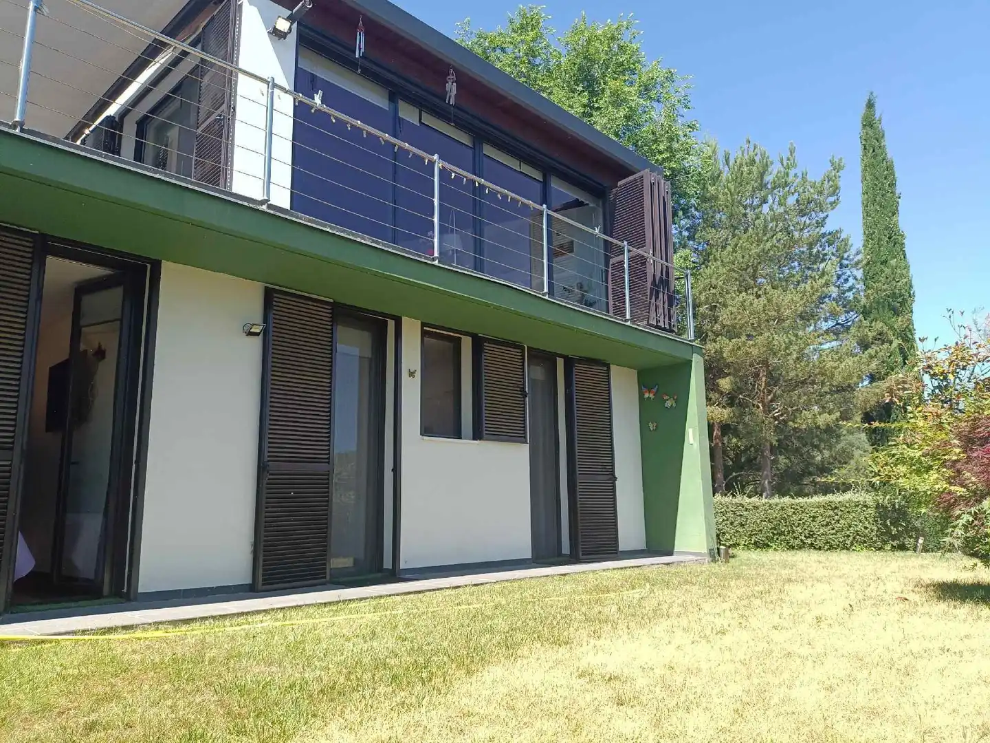 Vista exterior de Casa o chalet en venta en La Puebla de Castro con Aire acondicionado, Calefacción y Jardín privado