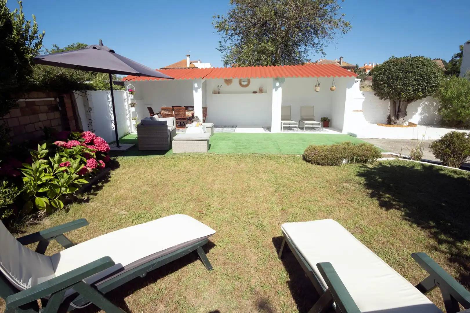 Jardí de Casa o xalet en venda en Vigo  amb Calefacció, Jardí privat i Parquet
