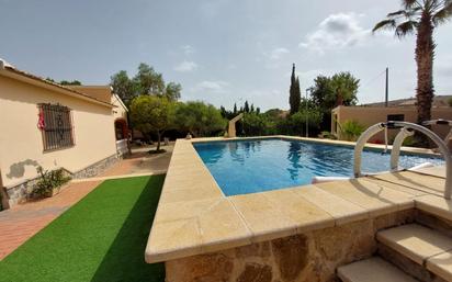 Swimming pool of House or chalet for sale in Alicante / Alacant  with Air Conditioner, Terrace and Swimming Pool
