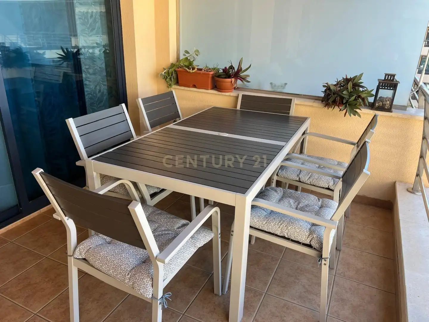 Terraza de Apartamento de alquiler en Santiago del Teide