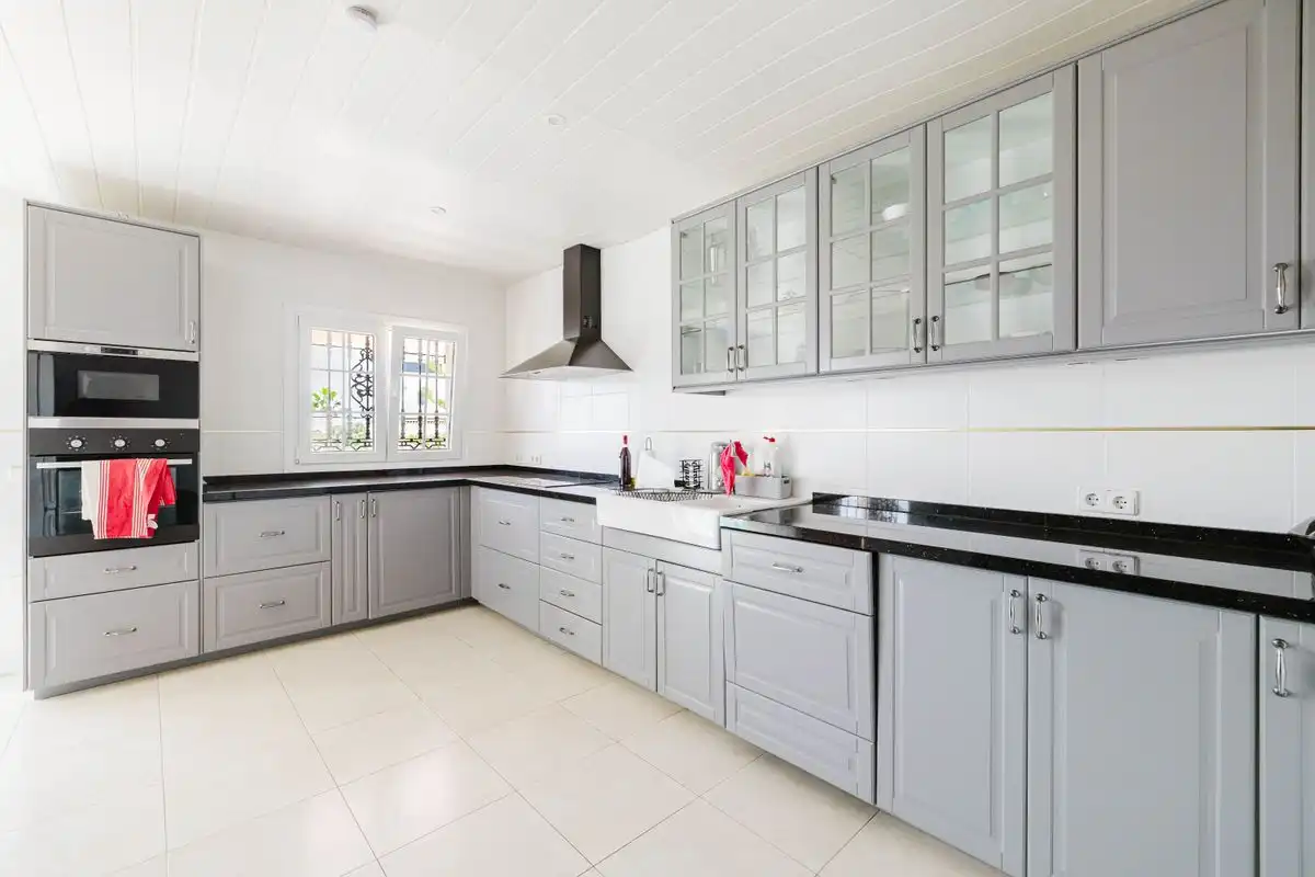 Cocina de Casa o chalet en venta en Mijas con Aire acondicionado, Calefacción y Jardín privado