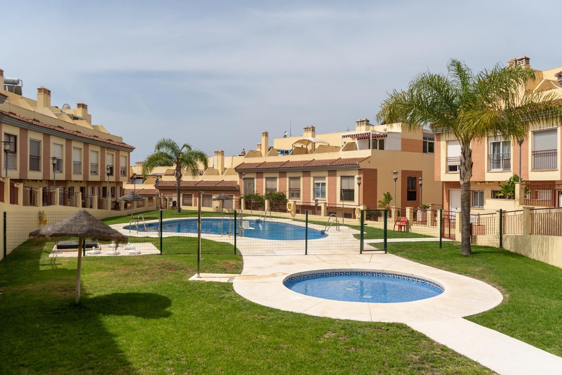 Garden of Single-family semi-detached for sale in Vélez-Málaga  with Air Conditioner, Terrace and Storage room