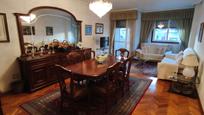 Dining room of Flat for sale in Ourense Capital   with Heating, Parquet flooring and Furnished