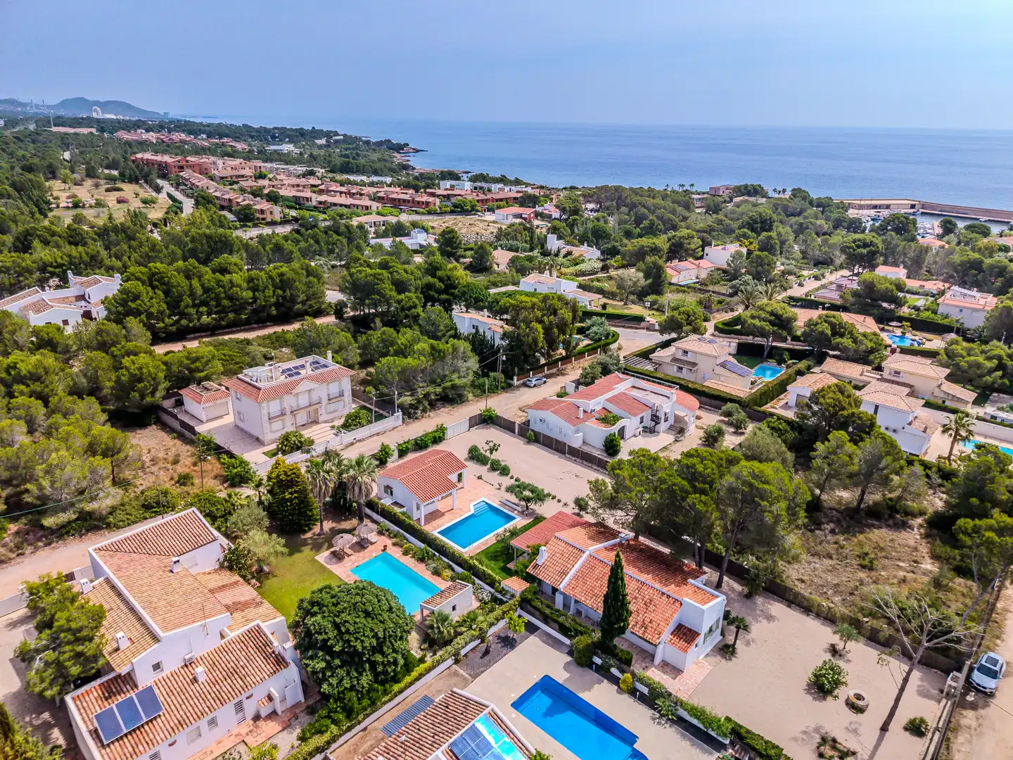 Exterior view of Houses for sale in L'Ametlla de Mar   with Air Conditioner, Heating and Private garden