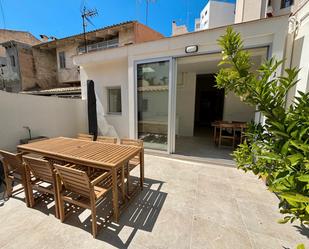Terrassa de Planta baixa de lloguer en  Palma de Mallorca amb Jardí privat, Terrassa i Moblat