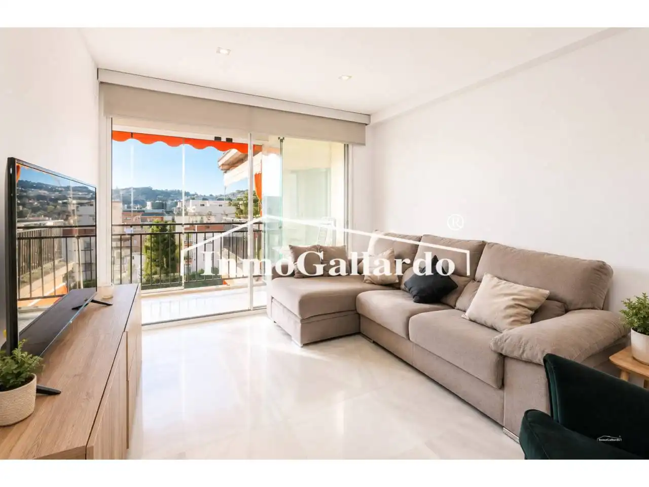 Sala de estar de Piso en venta en Málaga con Aire acondicionado, Calefacción y Terraza