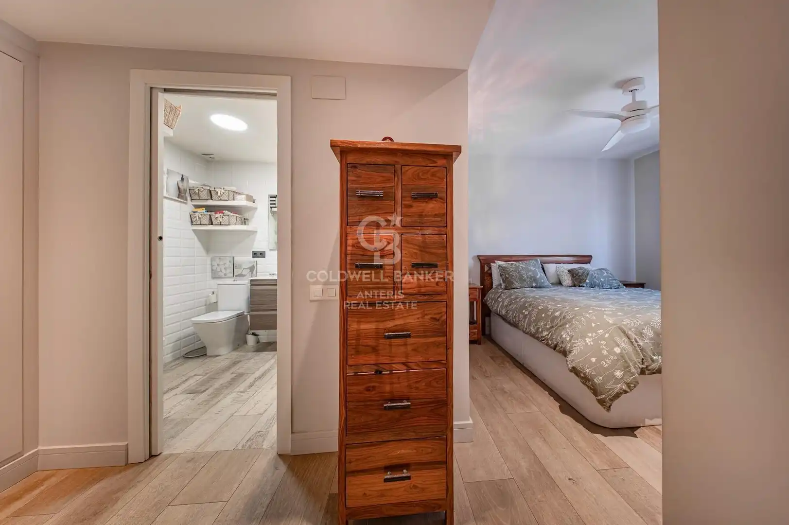 Bedroom of Attic for sale in Badalona  with Air Conditioner, Heating and Terrace